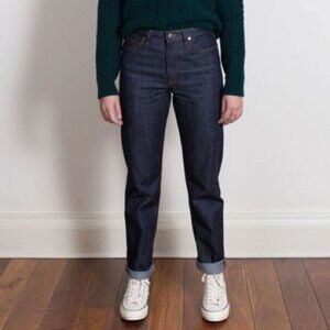 New Norse Projects Ika Denim High Waist Relaxed Fit Made in Italy  Womens 28W